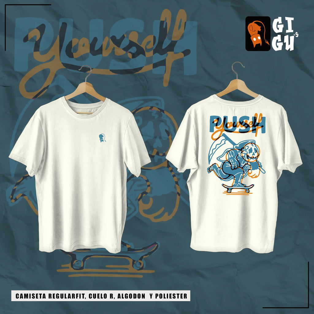 PUSH YOURSELF – Camiseta edición limitada